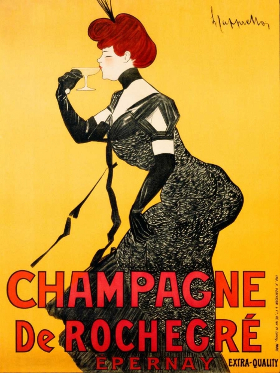 Picture of CHAMPAGNE DE ROCHEGRE CA. 1902