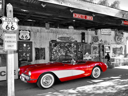 Picture of RED CORVETTE