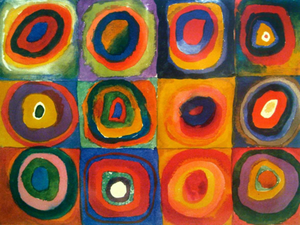 Picture of SQUARES WITH CONCENTRIC CIRCLES