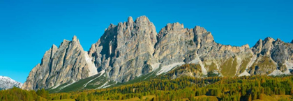 Picture of POMAGAGNON AND LARCHES IN AUTUMN, CORTINA DAMPEZZO, DOLOMITES, ITALY