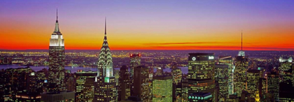 Picture of MIDTOWN MANHATTAN AT SUNSET NYC