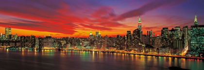 Picture of SUNSET OVER NEW YORK