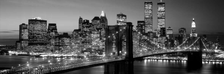 Picture of BROOKLYN BRIDGE TO MANHATTAN