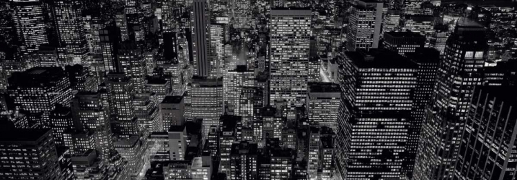 Picture of MIDTOWN MANHATTAN AT NIGHT