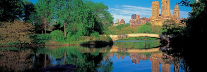 Picture of BOW BRIDGE AND CENTRAL PARK WEST VIEW NYC