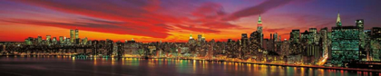 Picture of SUNSET OVER NEW YORK