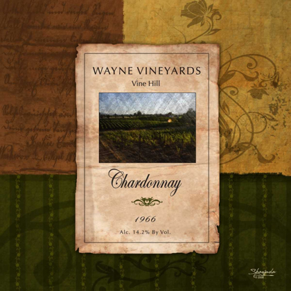 Picture of CHARDONNAY WINE LABEL