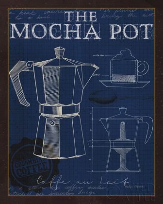 Picture of COFFEE BLUEPRINT II INDIGO