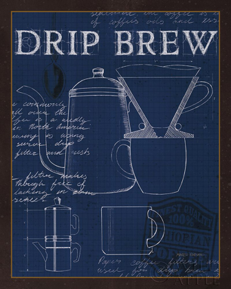 Picture of COFFEE BLUEPRINT III INDIGO