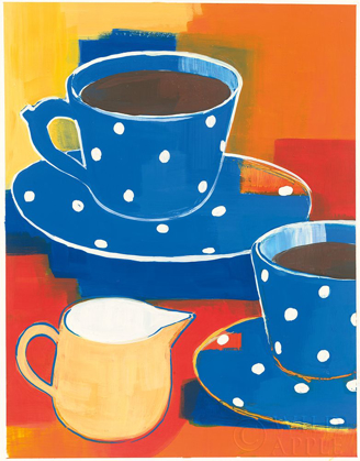 Picture of TWO BLUE CUPS
