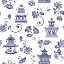 Picture of EVERYDAY CHINOISERIE PATTERN VIB