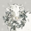 Picture of MODERN FARMHOUSE XII SNOWFLAKES