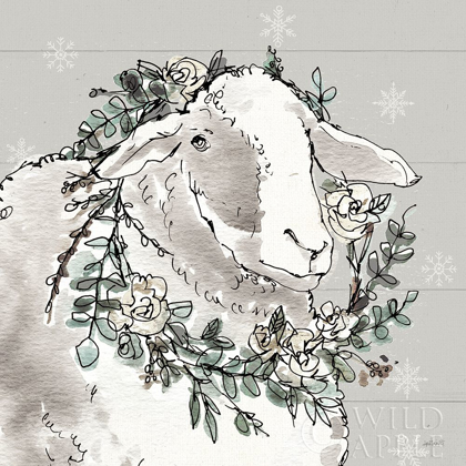 Picture of MODERN FARMHOUSE XIII SNOWFLAKES