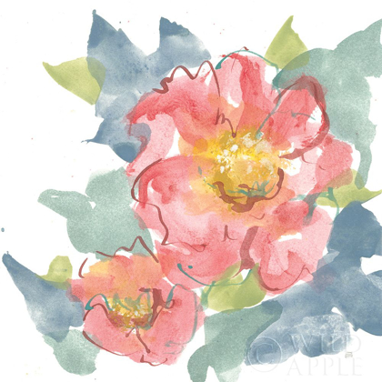 Picture of PEONY IN THE PINK II ON WHITE