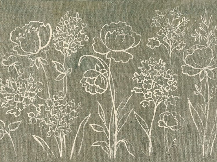 Picture of SAGE FLORAL I CROP