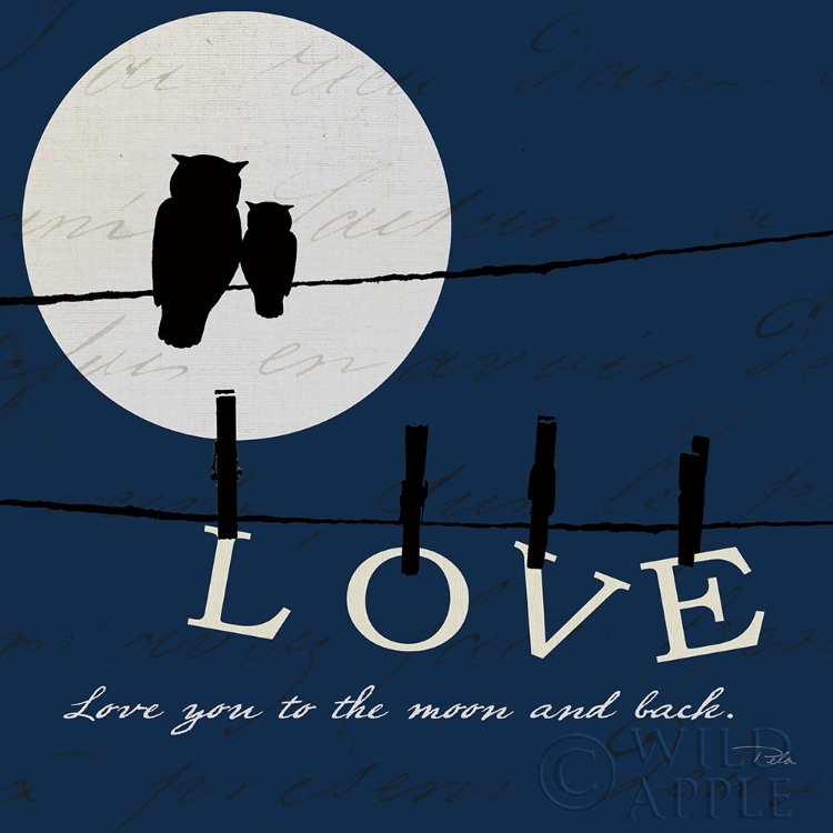 Picture of MOON LOVE I INDIGO