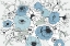 Picture of WATERCOLOR BLACK LINED POPPIES MIX