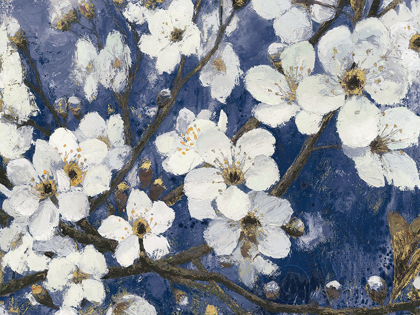 Picture of CHERRY BLOSSOMS I INDIGO CROP