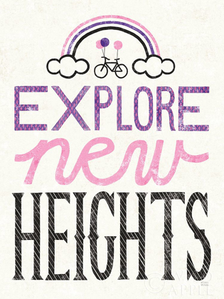 Picture of EXPLORE NEW HEIGHTS PINK PURPLE
