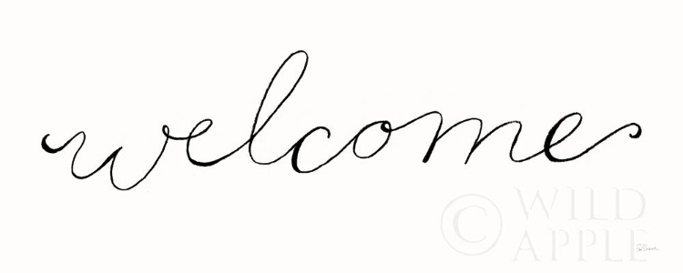 Picture of WELCOME ON WHITE
