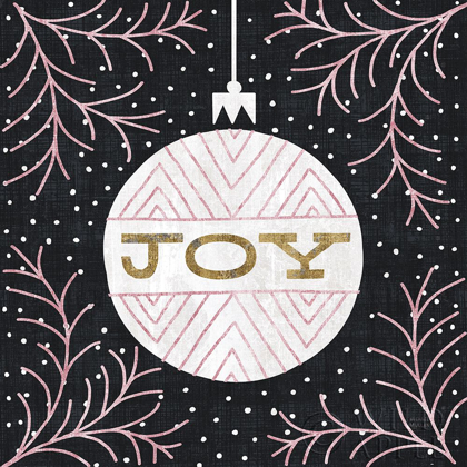 Picture of JOLLY HOLIDAY ORNAMENTS JOY METALLIC