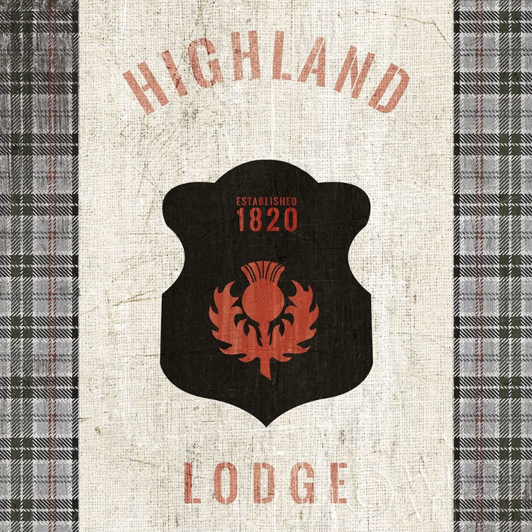 Picture of TARTAN LODGE SHIELD I