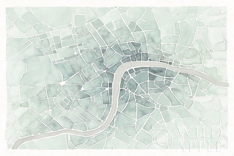 Picture of WATERCOLOR WANDERLUST LONDON MINT