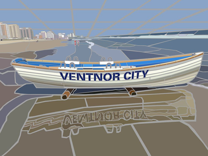 Picture of VENTNOR CITY BEACH VISTA SCENE