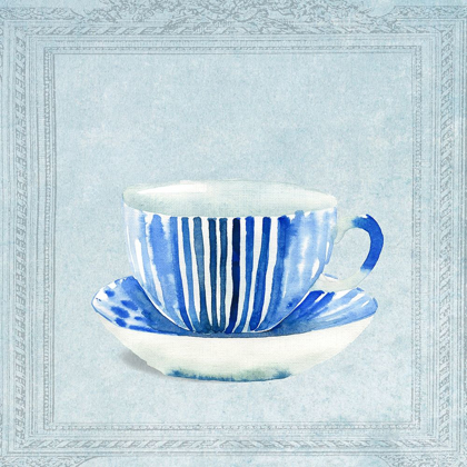 Picture of LOVELY BLUE STRIPED TEA CUP