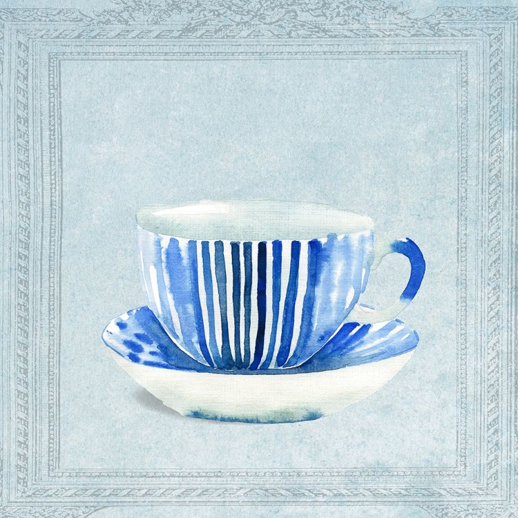 Picture of LOVELY BLUE STRIPED TEA CUP