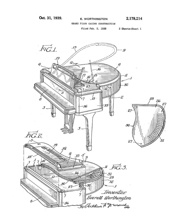 Picture of PIANO DIAGRAM