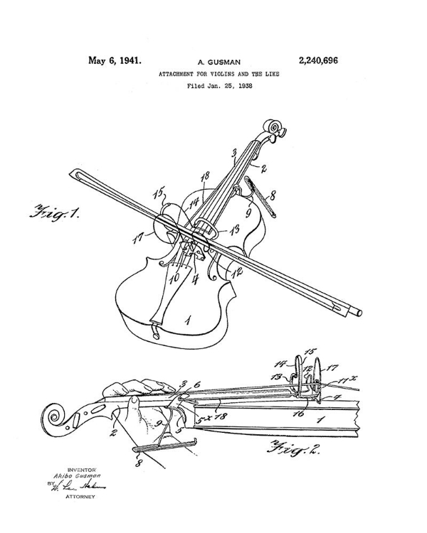 Picture of VIOLIN DIAGRAM