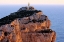 Picture of PEACEFUL LIGHTHOUSE ON THE CLIFF AT SUNSET