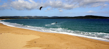 Picture of KITE SURFING IN THE BLUE SARDINIAN SEA