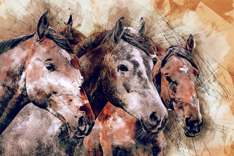 Picture of HORSE TRIO