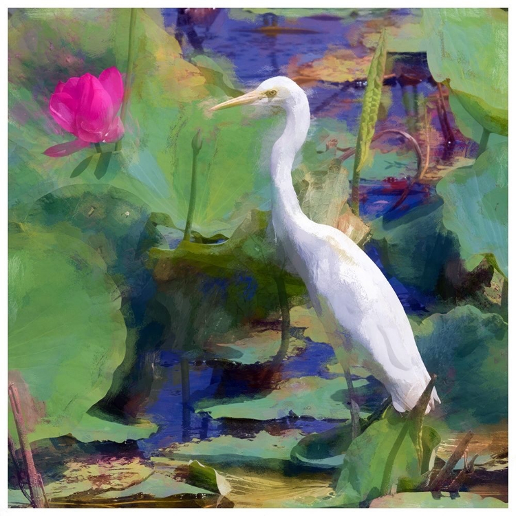 Picture of WHITE EGRET I