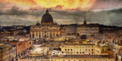 Picture of VATICAN SUNSET 