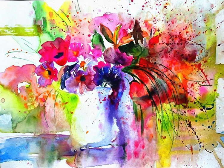 Picture of WATERCOLOR ARRANGEMENT II