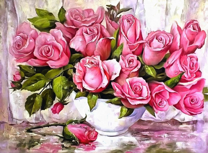 Picture of FRESH PINK ROSES