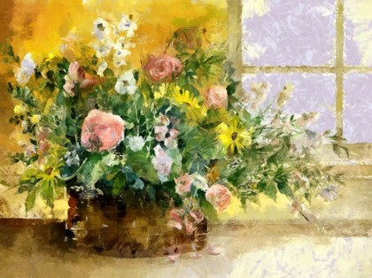 Picture of BASKET OF FLOWERS II