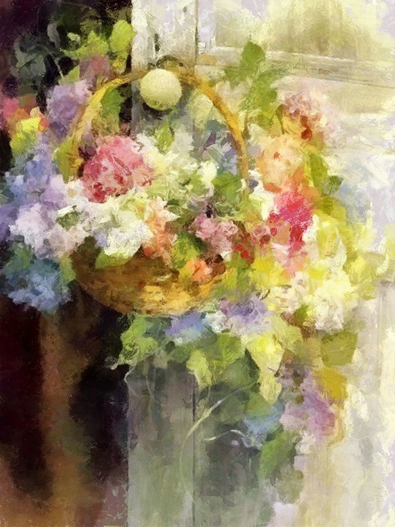 Picture of BASKET OF FLOWERS IV