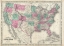 Picture of 1866 JOHNSON MAP OF THE UNITED STATES