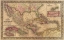Picture of 1866 MITCHELL MAP OF MEXICO AND THE WEST INDIES ANTIQUED