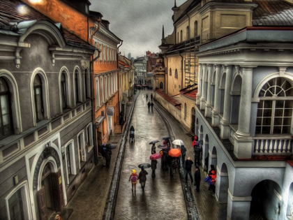 Picture of RAINY STREETS OF VIENNA