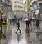 Picture of WALKING IN THE RAIN