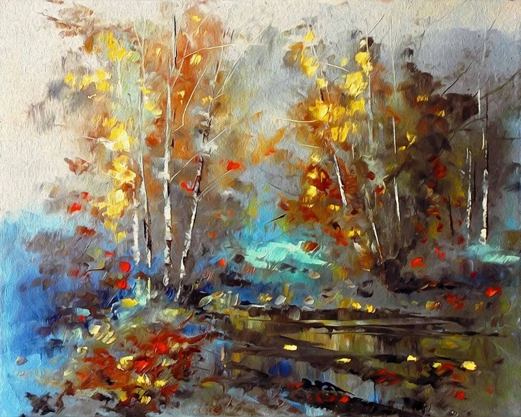 Picture of AUTUMN POND II