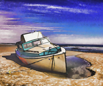Picture of BEACHED BOAT