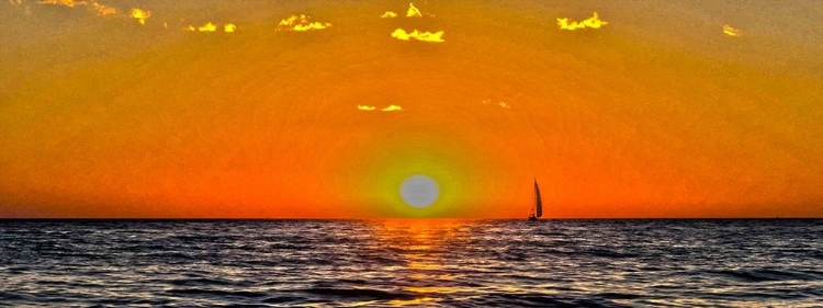 Picture of SAILING INTO THE SUNSET