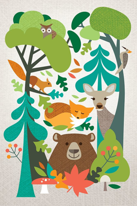 Picture of WOODLAND FRIENDS