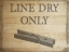 Picture of LINE DRY ONLY